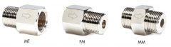 BT-Maric threaded constant flow valves available in FF, FM, MF, MM